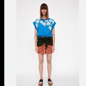ZARA Medium FLORAL PRINTED T-SHIRT